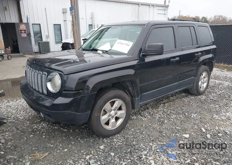 2016 Jeep Patriot Sport из США, поврежденный, VIN 1C4NJPBA6GD583176
